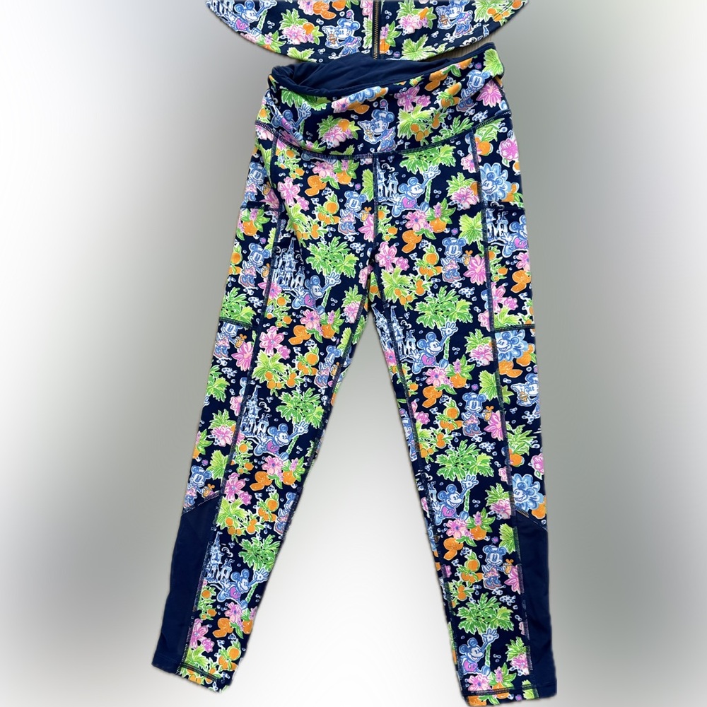Lilly Pulitzer, Lilly loves Disney, aegan sea navy bundle, worn once sz sm/xs - Picture 2 of 8